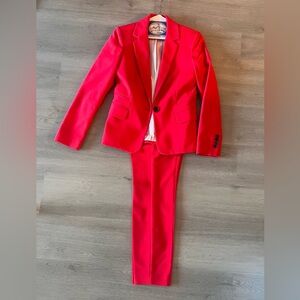 Express Vibrant Red Suit Set